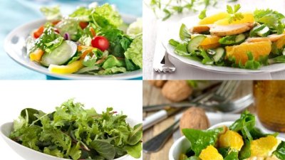 11 рецепти за пролетни зелени салати 