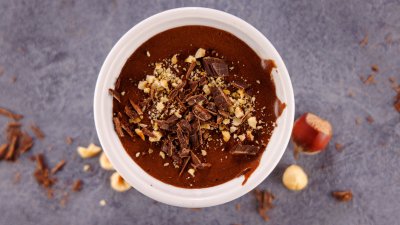 Шоколадов мус с черен шоколад