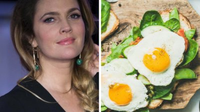 Сандвич със сирене и яйце по рецепта на Дрю Баримор