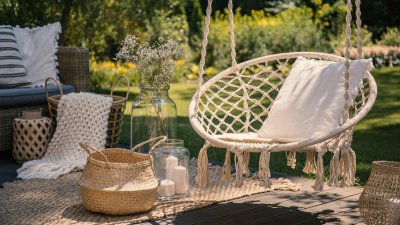 5 идеи как да направите градинската  люлка още по-уютна