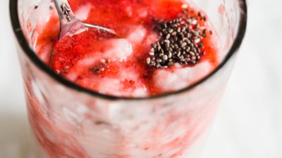 Крем с кисело мляко и фъстъчено масло