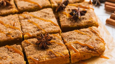 Лесен тиквен сладкиш с овесени ядки