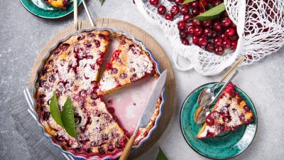 Сладкиш с череши и ром 