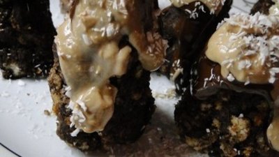 Скалички с бял шоколад