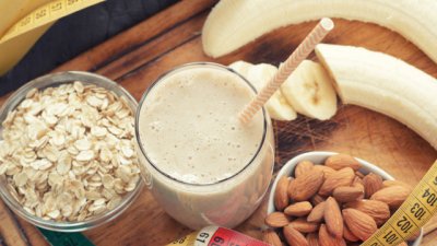 Диета с бананово-овесен шейк