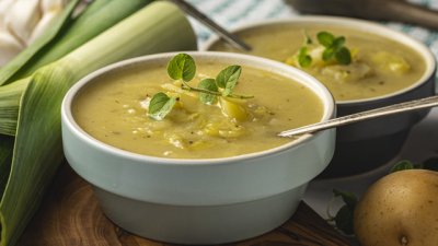 Супа с картофи и праз 