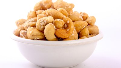 Печено кашу с мед и сусам