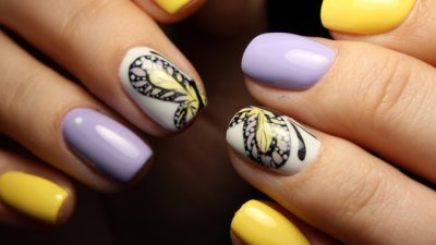 Да добавим жълто в пролетния маникюр
