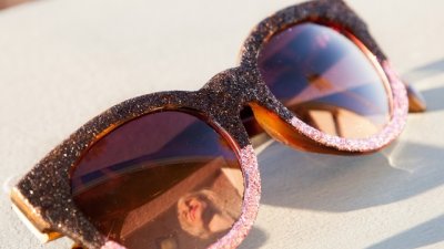 Направете си очила с брокат