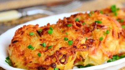 Картофени кюфтета с лук