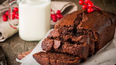 Шоколадов кекс в хлебопекарна машина