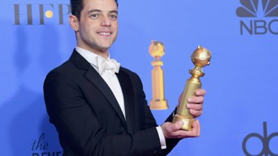 Рами Малек и „Бохемска рапсодия“ са големите победители на „Златен глобус“