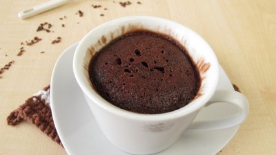 Какаов кекс в чаша за 5 минути 