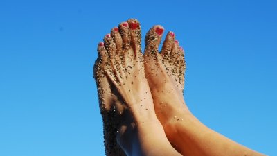 Лечебна маска срещу гъбички на краката