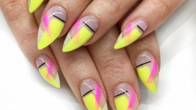 Страхотни визии за маникюр в неон