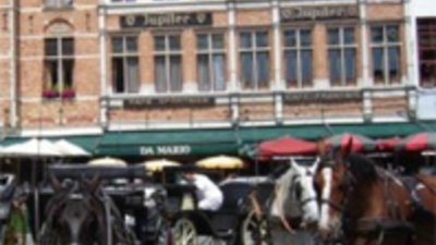 Чаша горещ шоколад в Брюж