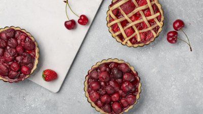 Черешови тартове