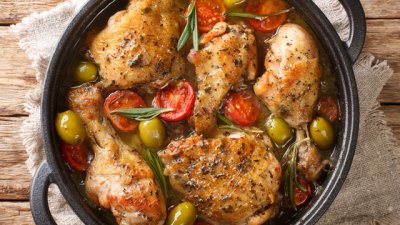 Пиле по сицилианска рецепта