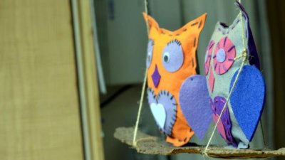 Как да си ушием пролетни птички за украса?