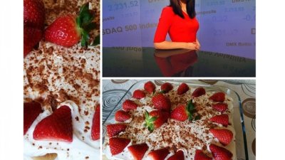 Торта с ягоди и маскарпоне от Живка Попатанасова