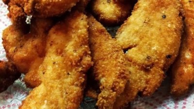 Пилешки филенца, мариновани с чесън и соев сос