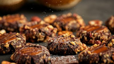 Фурми с шоколад и ядки