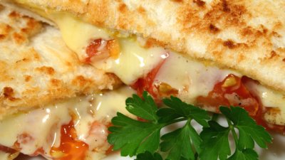 Тост сандвич на тиган