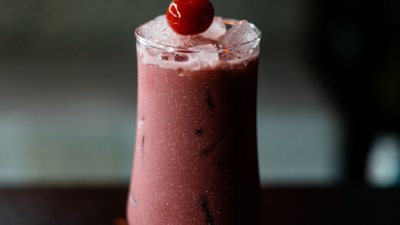 Протеинов шоколадов шейк с череши