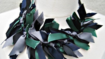 Как да си направите гердан с панделки