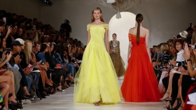 Кожа и ефирни материи за пролет-лято 2015