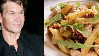 Рецептата на Патрик Суейзи за паста пене с пиле и пармезан