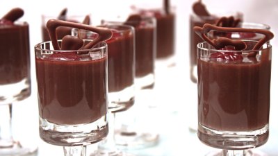 Домашен течен шоколад с портокал