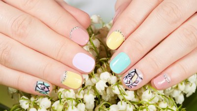 Цветен празничен маникюр за Великден (+Снимки)