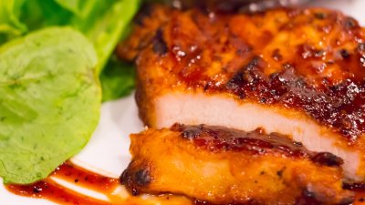 Глазирано свинско с кленов сироп