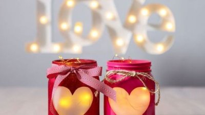 Любовни свещници за Свети Валентин 