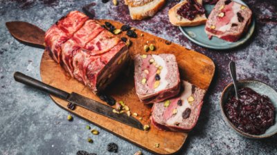 Терин с три вида месо