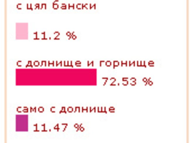 Какъв бански костюм предпочитате?