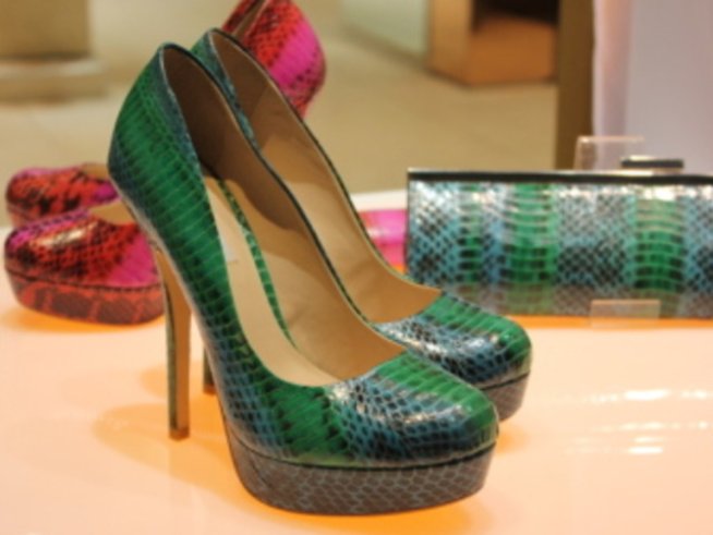 Крокодилски и зелени – екстравагантни обувки за пролетта