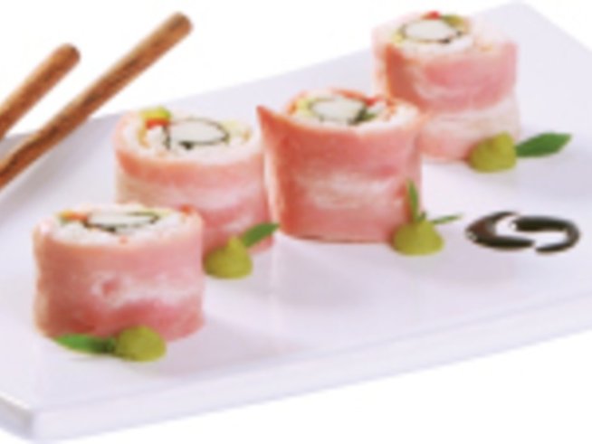 Суши с бекон. Защо не?