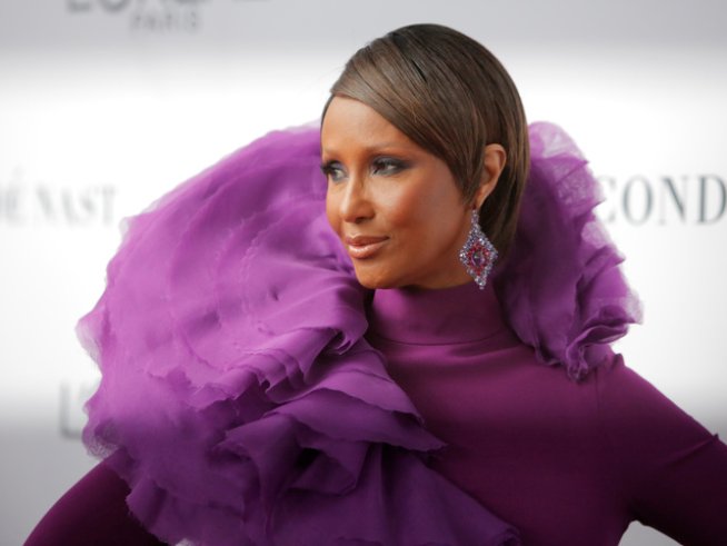 Великолепната Иман е все така красива. Снимка: Reuters