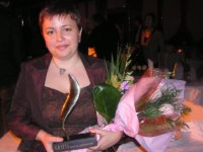 Жюстин Томс с награда за хуманност