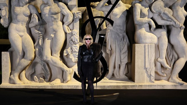 Мадона се появи на Седмицата на модата в Париж. Снимка: Getty