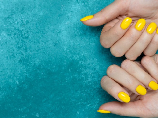 Маникюр в ярки слънчеви цветове (галерия)