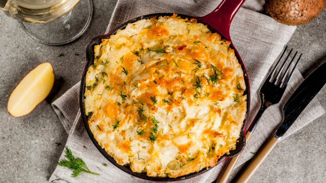 Пилешки пай със зеленчуци. Снимка: istock