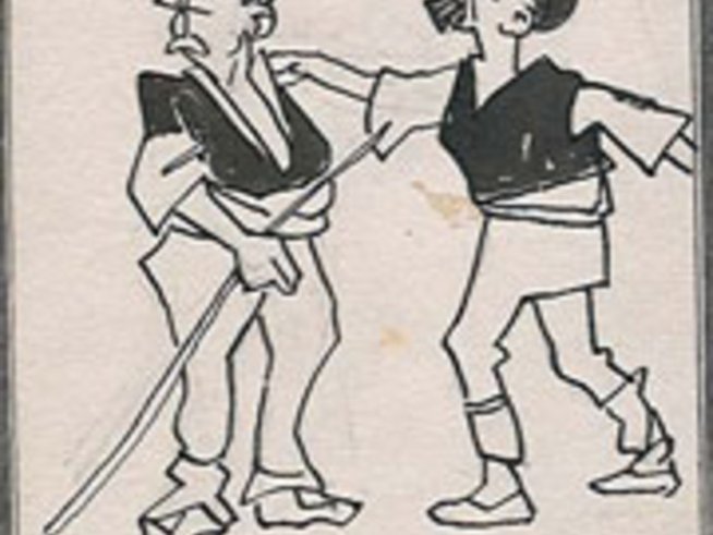 Бащи на българската карикатура