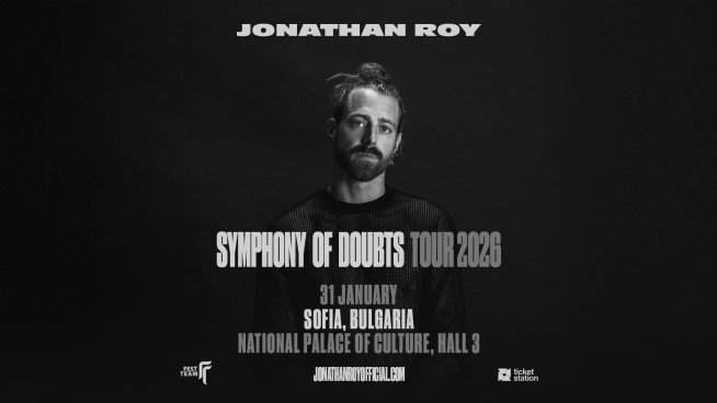 Канадската сензация Джонатан Рой се завръща с концерт в Зала 3 на НДК през януари. Снимка: Fest Team