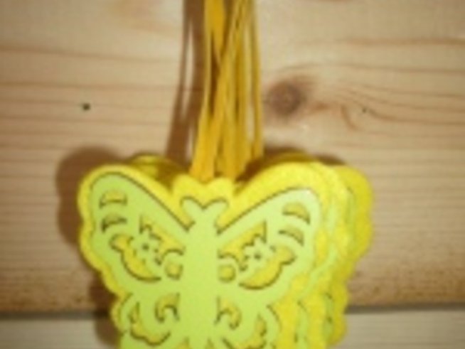 Атрактивна великденска украса от филц