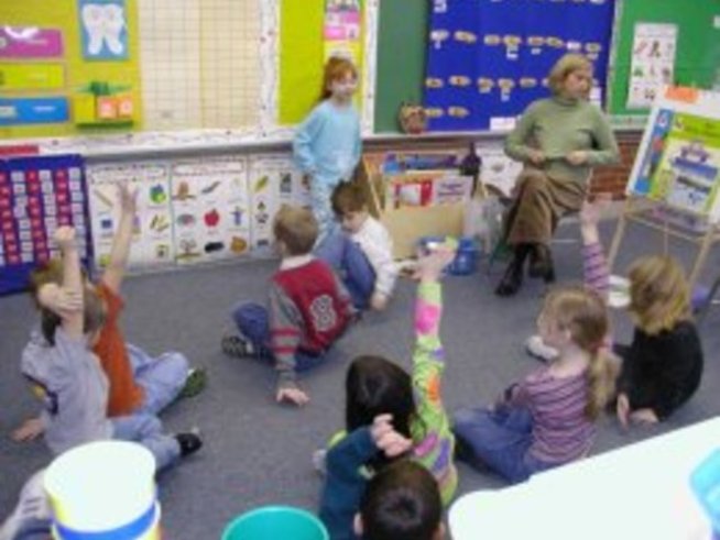 За частната детска градина