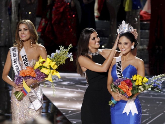 Пиа Алонсо Вурцбах „Мис Вселена“. Снимка: Reuters