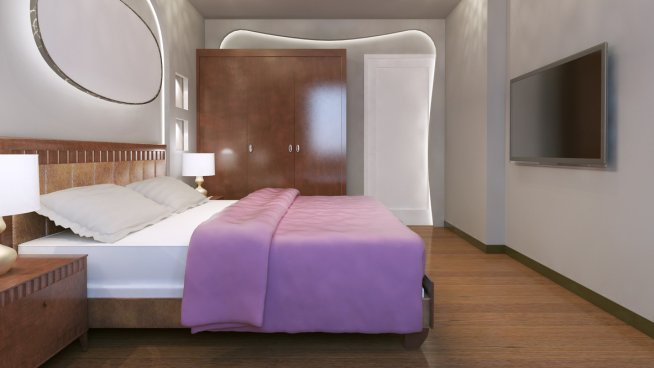 Избягвайте неонови цветове в спалнята, защото внасят безпокойство. Снимка: istock